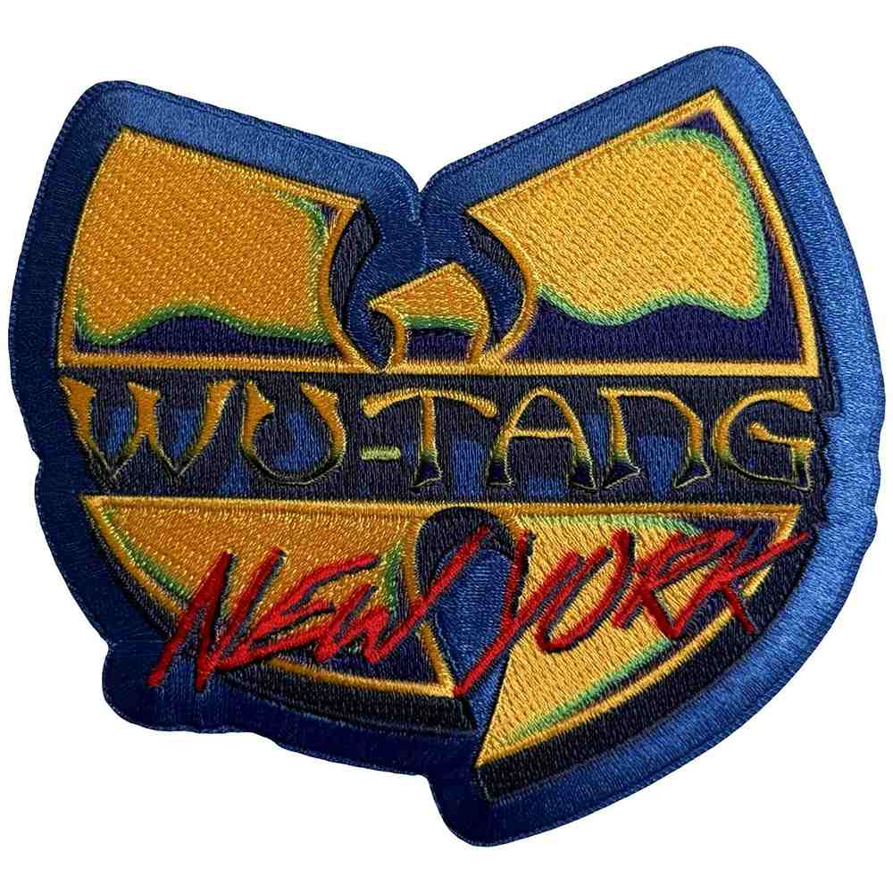 WuTang Clan - New York Logo Patch - Blue/Multicolours